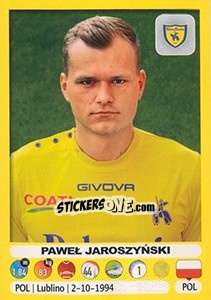 Sticker Paweł Jaroszyński - Calciatori 2018-2019 n. 100 - Panini