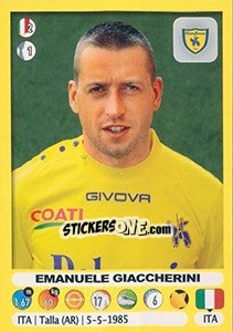 Sticker Emanuele Giaccherini - Calciatori 2018-2019 n. 106 - Panini