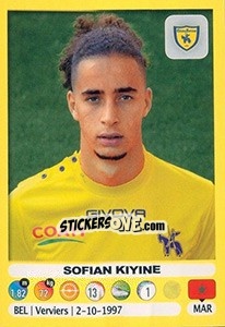 Sticker Sofian Kiyine - Calciatori 2018-2019 - Panini