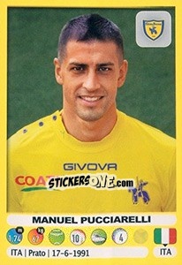Sticker Manuel Pucciarelli - Calciatori 2018-2019 - Panini