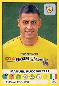 Cromo Manuel Pucciarelli - Calciatori 2018-2019 n. 108 - Panini