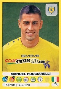 Cromo Manuel Pucciarelli