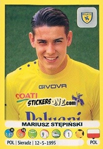 Figurina Mariusz Stępiński - Calciatori 2018-2019 - Panini