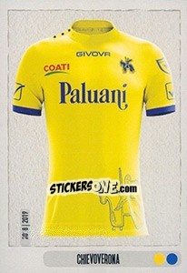 Cromo Maglia ChievoVerona - Calciatori 2018-2019 - Panini