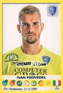 Sticker Ivan Provedel - Calciatori 2018-2019 n. 118 - Panini