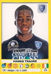 Sticker Hamed Traorè - Calciatori 2018-2019 n. 136 - Panini