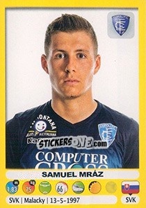 Sticker Samuel Mráz - Calciatori 2018-2019 n. 138 - Panini