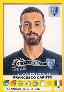 Sticker Francesco Caputo - Calciatori 2018-2019 n. 140 - Panini