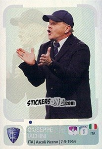 Sticker Giuseppe Iachini (Allenatore) - Calciatori 2018-2019 n. 144 - Panini