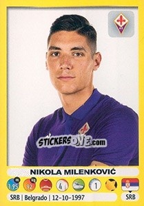 Sticker Nikola Milenkovic