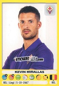 Cromo Kevin Mirallas