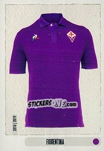 Sticker Maglia Fiorentina - Calciatori 2018-2019 n. 169 - Panini