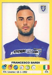 Figurina Francesco Bardi - Calciatori 2018-2019 - Panini