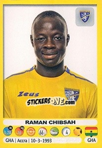 Sticker Raman Chibsah - Calciatori 2018-2019 - Panini