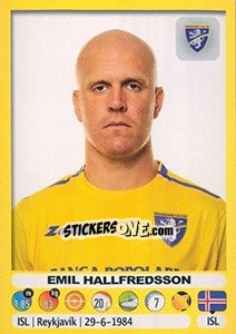 Figurina Emil Hallfredsson - Calciatori 2018-2019 - Panini