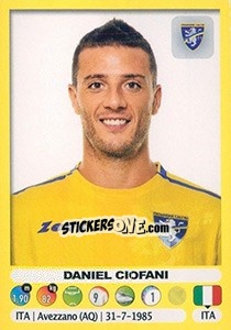 Cromo Daniel Ciofani - Calciatori 2018-2019 - Panini