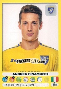 Cromo Andrea Pinamonti - Calciatori 2018-2019 - Panini