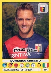 Sticker Domenico Criscito - Calciatori 2018-2019 n. 203 - Panini