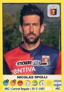 Cromo Nicolás Spolli - Calciatori 2018-2019 - Panini