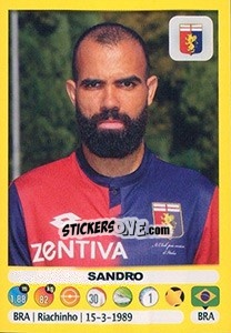 Figurina Sandro - Calciatori 2018-2019 n. 215 - Panini