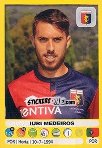 Figurina Iuri Medeiros - Calciatori 2018-2019 - Panini