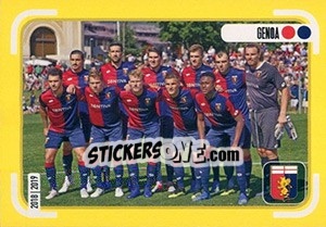 Figurina Squadra Genoa - Calciatori 2018-2019 - Panini