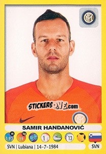 Figurina Samir Handanovic - Calciatori 2018-2019 - Panini