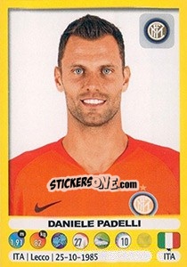 Cromo Daniele Padelli - Calciatori 2018-2019 - Panini