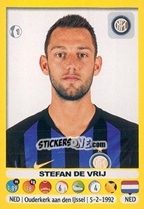 Cromo Stefan De Vrij