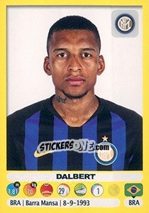 Sticker Dalbert - Calciatori 2018-2019 - Panini