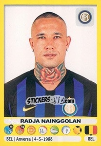 Sticker Radja Nainggolan - Calciatori 2018-2019 - Panini