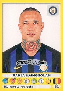 Sticker Radja Nainggolan - Calciatori 2018-2019 n. 245 - Panini