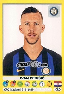 Cromo Ivan Perišic - Calciatori 2018-2019 - Panini