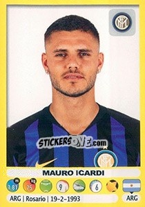 Cromo Mauro Icardi - Calciatori 2018-2019 - Panini