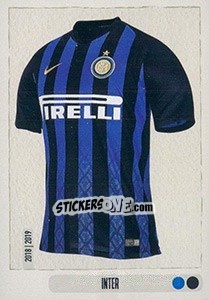 Cromo Maglia Inter - Calciatori 2018-2019 - Panini