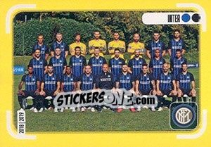 Figurina Squadra Inter