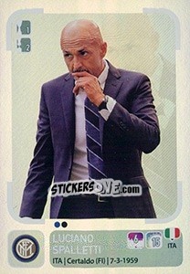 Sticker Luciano Spalletti (Allenatore) - Calciatori 2018-2019 - Panini