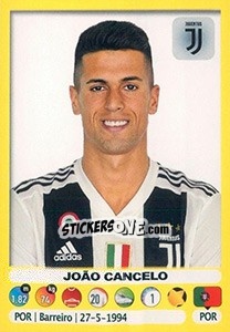 Cromo João Cancelo - Calciatori 2018-2019 - Panini