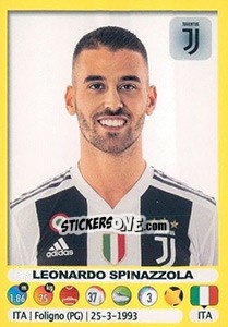 Cromo Leonardo Spinazzola