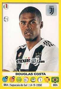 Figurina Douglas Costa - Calciatori 2018-2019 - Panini