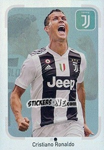 Sticker Juventus (Cristiano Ronaldo) - Calciatori 2018-2019 n. 281 - Panini