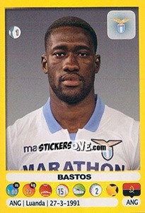 Figurina Bastos - Calciatori 2018-2019 - Panini