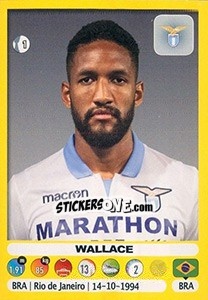 Sticker Wallace - Calciatori 2018-2019 - Panini