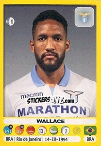 Cromo Wallace - Calciatori 2018-2019 n. 290 - Panini