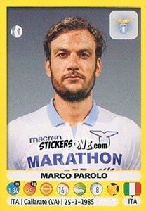 Sticker Marco Parolo - Calciatori 2018-2019 - Panini