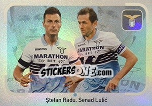 Cromo Lazio (Radu, Lulic) - Calciatori 2018-2019 - Panini