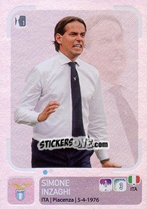 Sticker Simone Inzaghi (Allenatore) - Calciatori 2018-2019 n. 312 - Panini