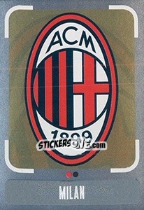 Cromo Scudetto Milan