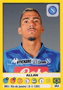 Sticker Allan - Calciatori 2018-2019 n. 355 - Panini