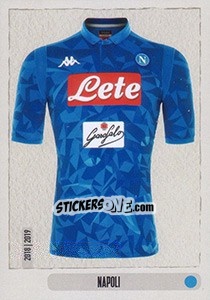 Cromo Maglia Napoli - Calciatori 2018-2019 - Panini